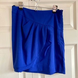 Banana Republic bright blue skirt, size 2